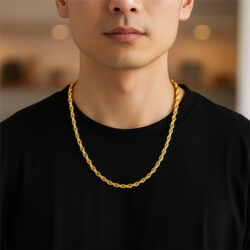 AV Chainz Jewelry Chains Necklaces Bracelets & More Gold Rope Chain 6mm Model 2